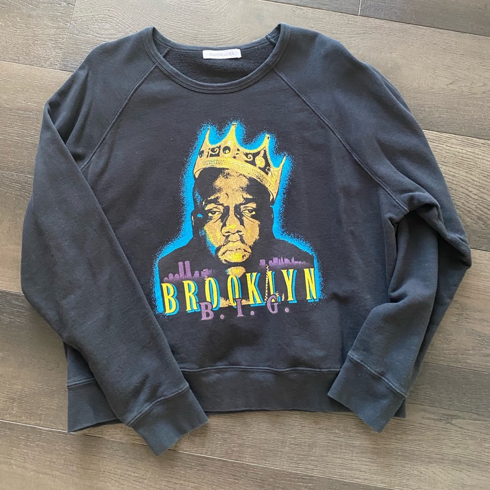 Brooklyn BIGGIE crew neck sweater